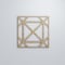 Ekena Millwork Medium Buxton Decorative Fretwork Wood Wall Panels, Hickory, 15 3/8"W x 15 3/8"H x 3/8"T WALW16X16X0375BUXHI - alternate 3